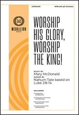 Worship His Glory, Worship the King SATB choral sheet music cover